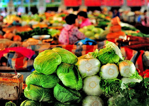 持續(xù)陰雨致蔬菜價格上漲 衡陽本地菜渴望 流浪太陽
